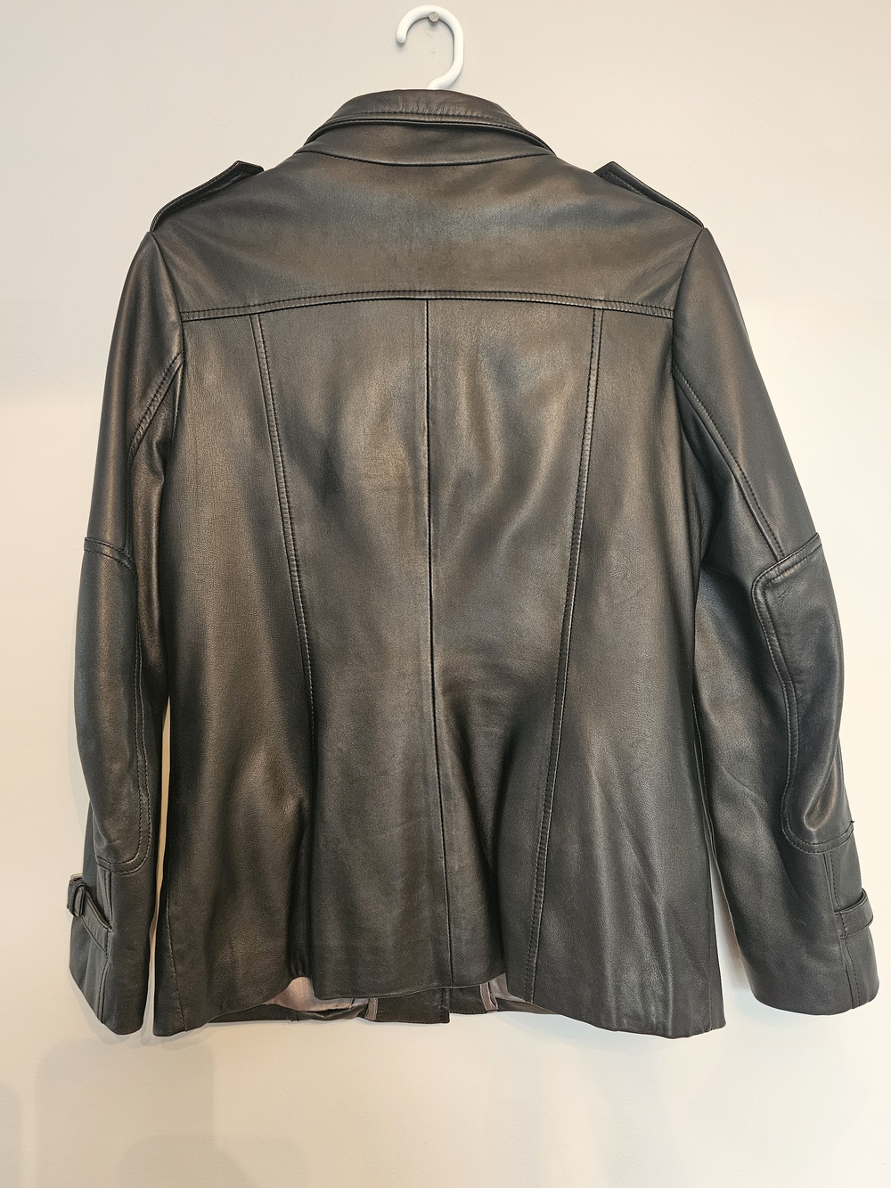 Danier Women's Leather Button-Front Jacket w/Removable Quilted Lining, Size XS - Picture 5 of 10
